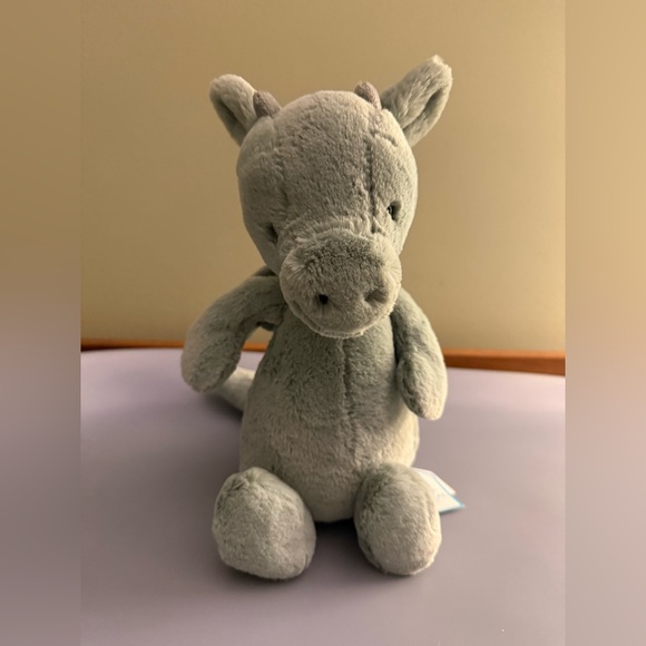 Jellycat Other - NEW Jellycat Bashful Dragon Plush Sage Green Stuffed Animal NWT